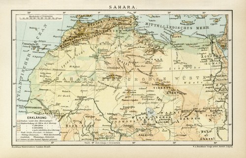 Sahara wüste afrika - sahara,