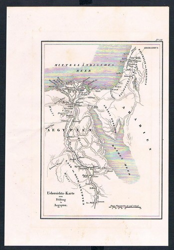1840 egypt ägypten afrika - -,
