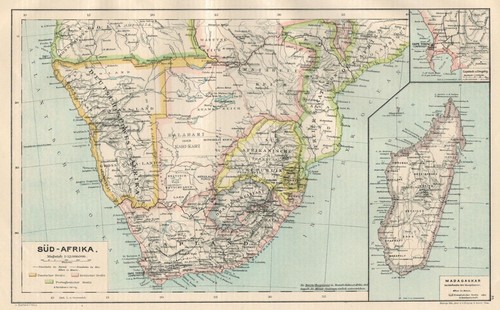 Landkarte süd afrika - "landkarte., süd-afrika