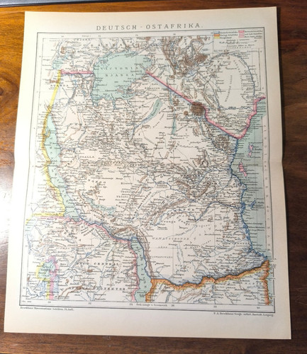 Original histor landkarte - original,