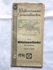 Landkarte Mittelmeerländer