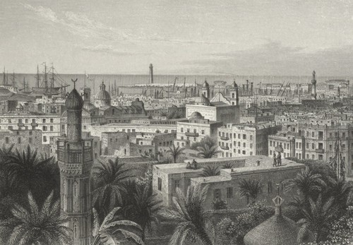 Alexandria ägypten blick - alexandria,,
