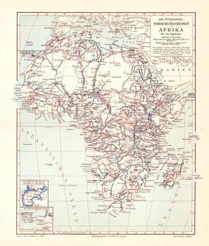 Afrika forschungsreisen - afrika,