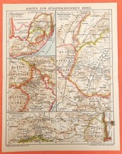 Burenkrieg Karten zum