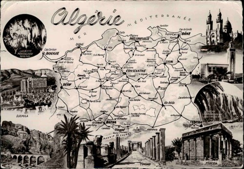 Algerie algerien ansichtskarte - algerie,