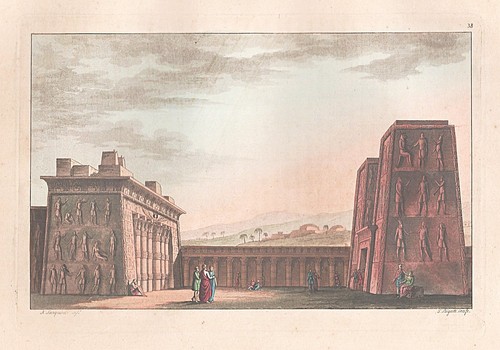 Edfu tempel temple - tempel, Ägypten