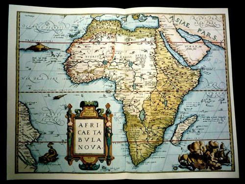 Afrika alte landkarte hist - afrika, landkarte,hist
