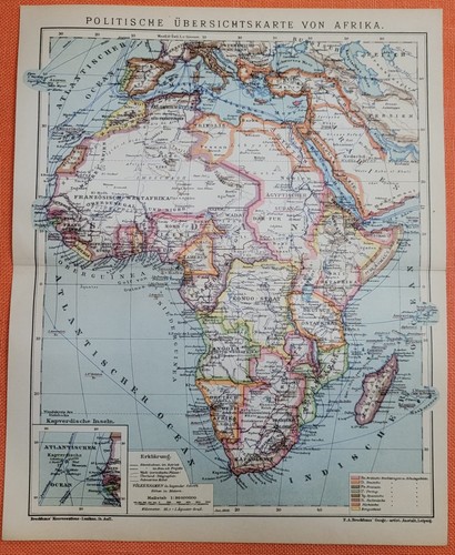 Politische übersicht afrika - Übersicht,
