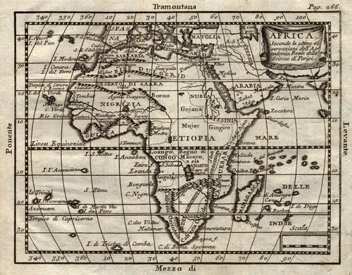 Afrika original kupferstich - original,